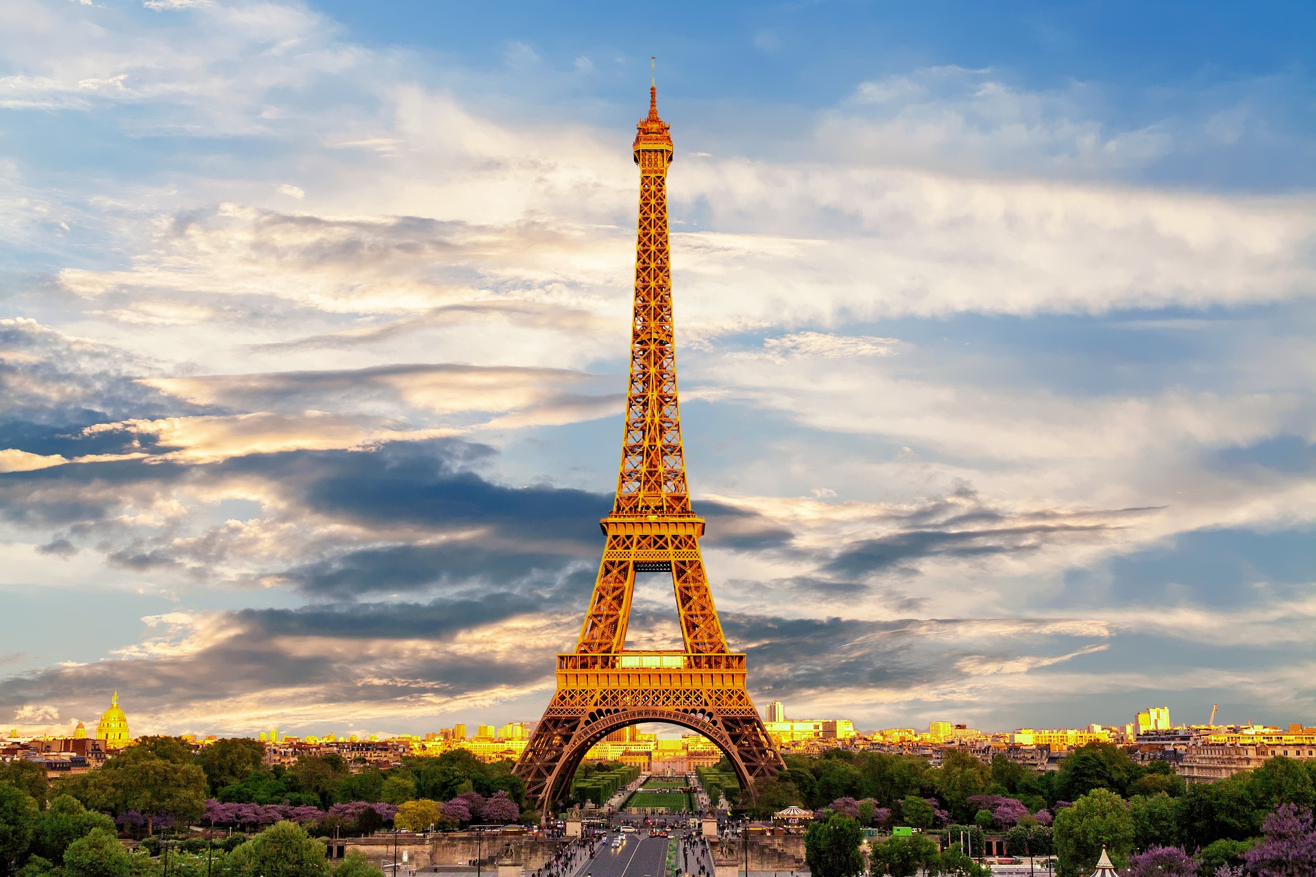 Paris and French city architecture, France